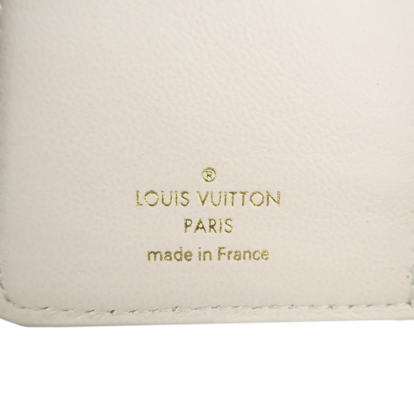 Louis Vuitton Monogram Leather Portefeuille Roux Wallet M82291 Used