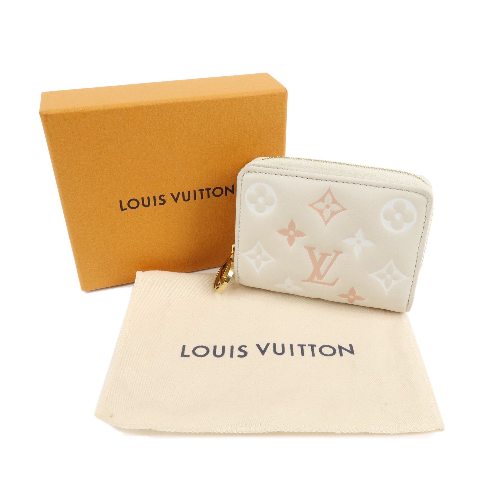 Louis Vuitton Monogram Leather Portefeuille Roux Wallet M82291 Used