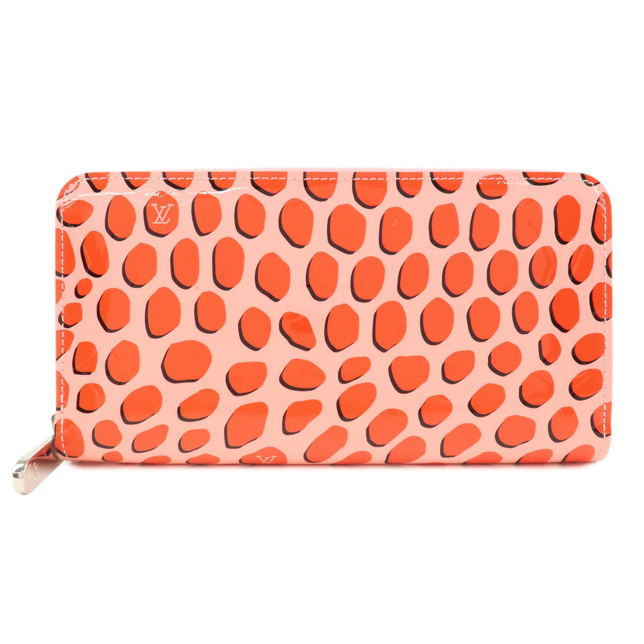 Louis-Vuitton-Monogram-Vernis-Jungle-Dot-Zippy-Wallet-Pink-M41912