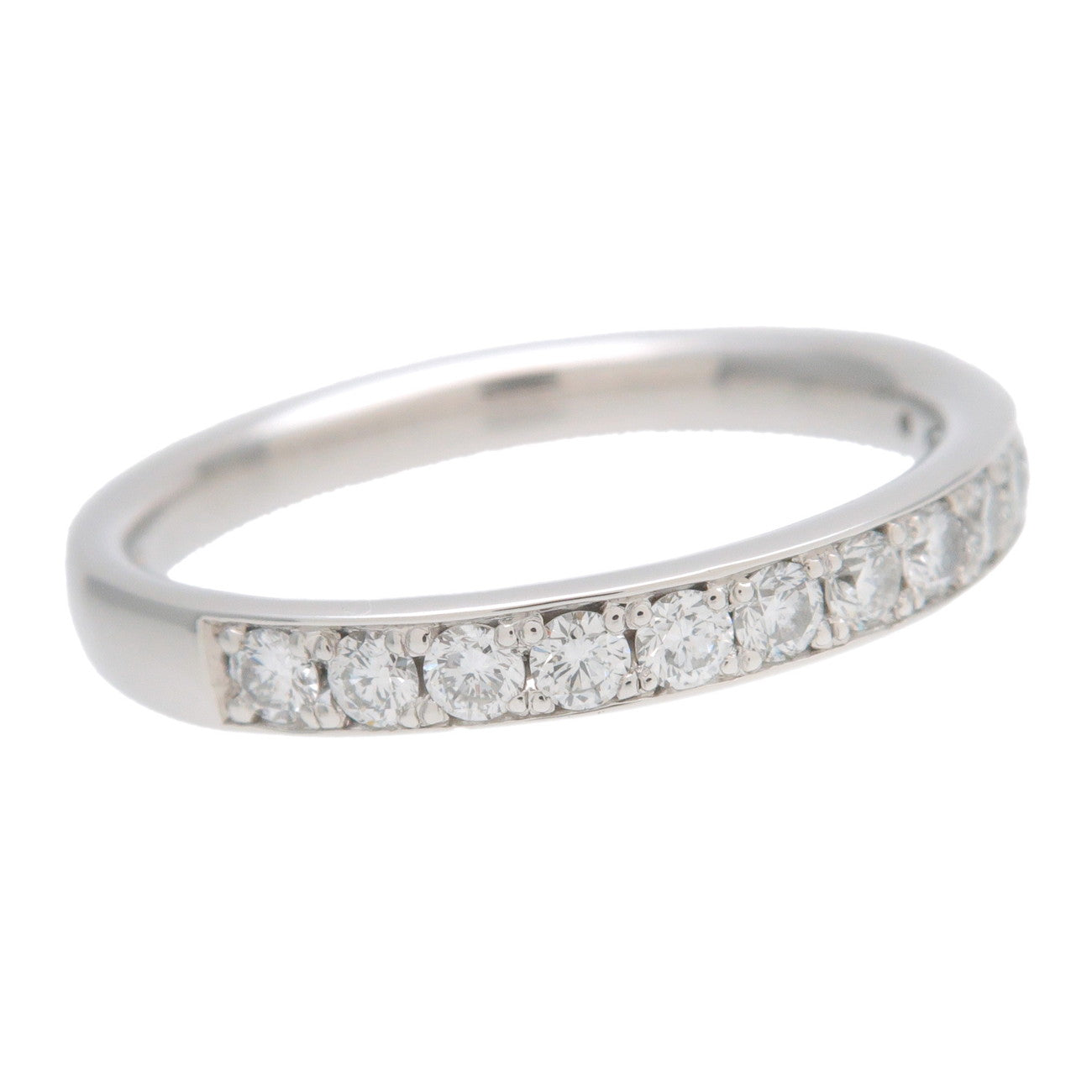 4C Half Eternity Diamond Ring PT950 Platinum US5.5-6 EU51