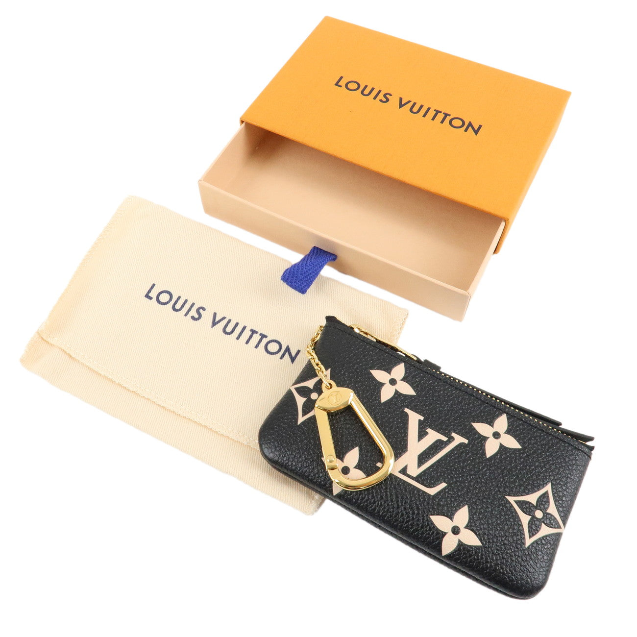 Louis Vuitton Monogram Empreinte Pochette Cles Coin Case M80885