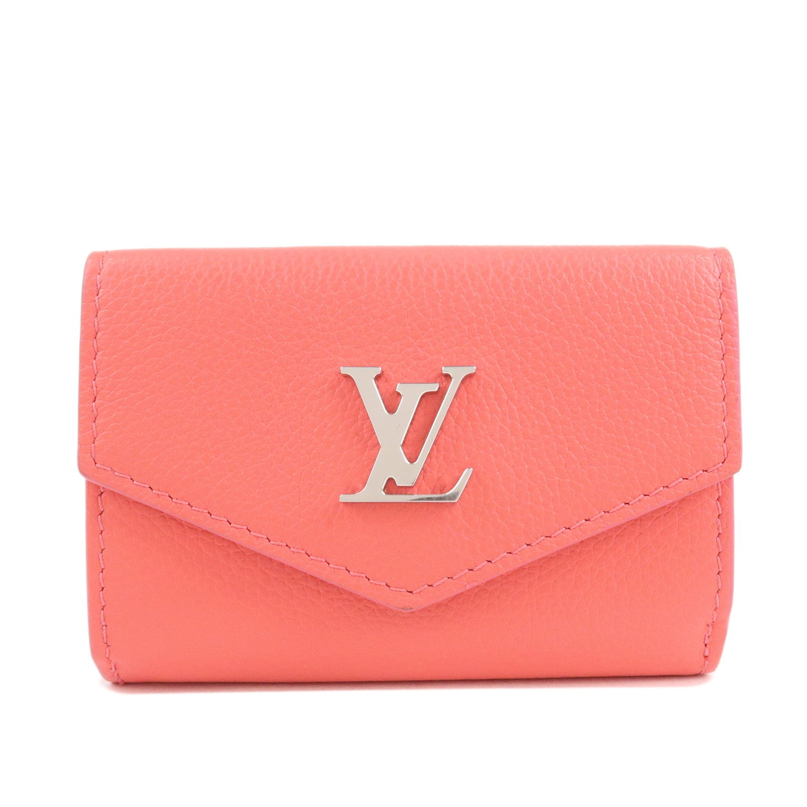 Louis-Vuitton-Portefeuille-Lock-Mini-Tri-fold-Wallet-Pink-M67858