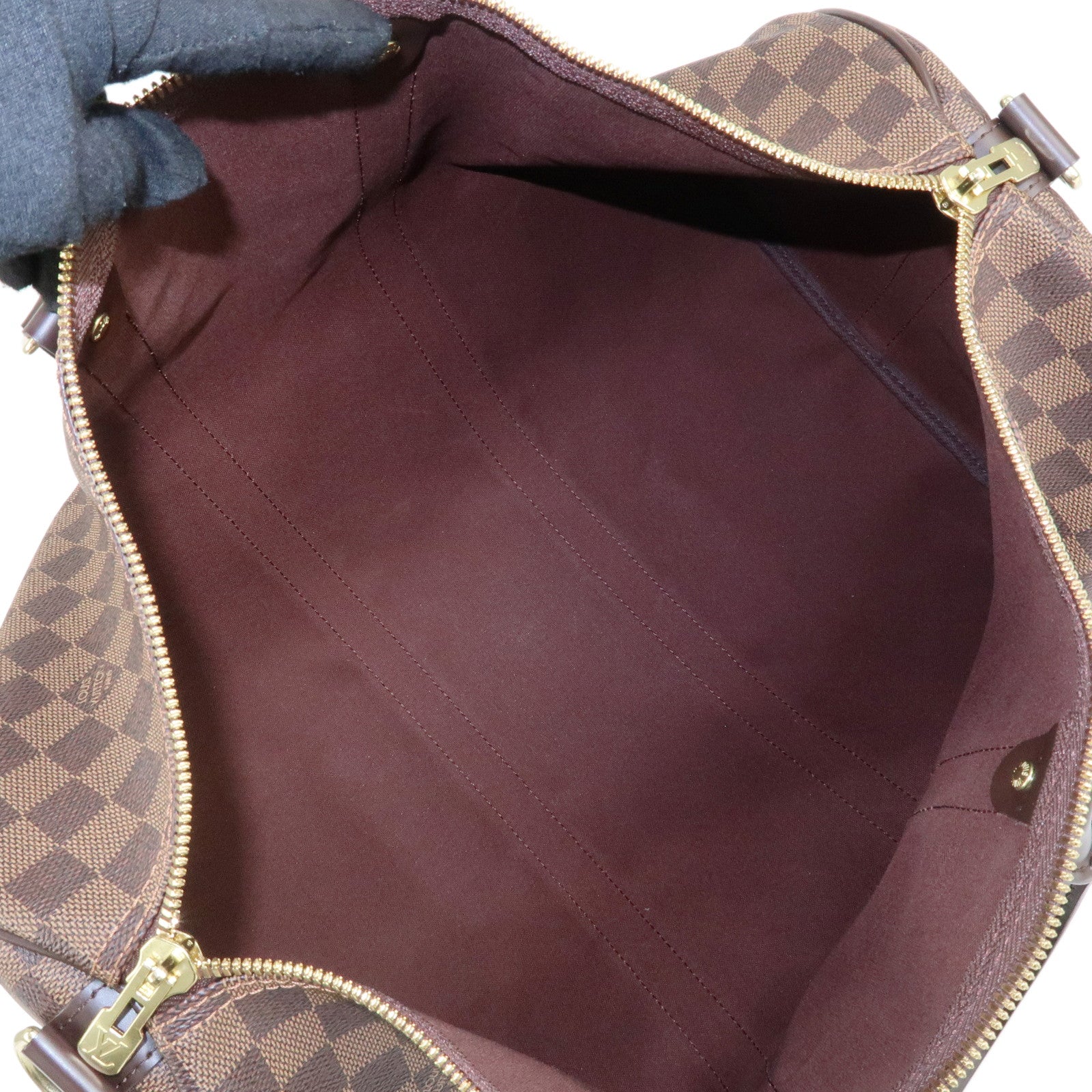 Louis Vuitton Damier Keep All Bandouliere 45 Boston Bag N41428