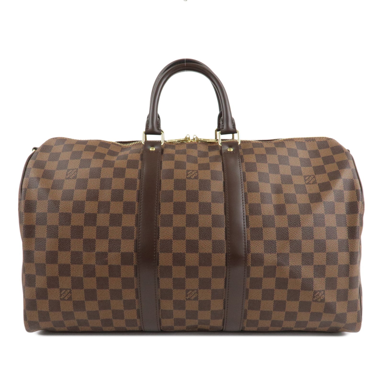 Louis Vuitton Damier Keep All Bandouliere 45 Boston Bag N41428