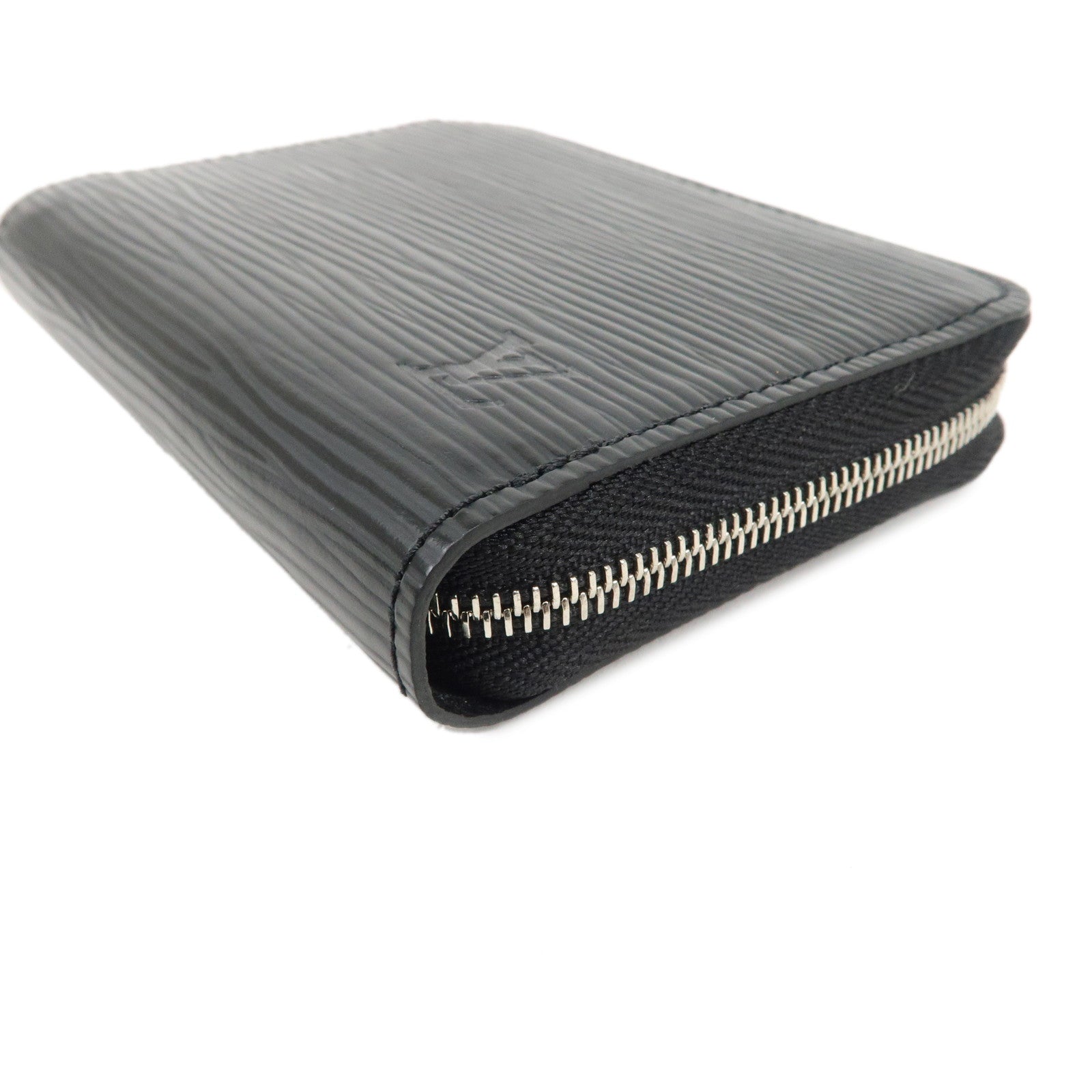 Louis Vuitton Epi Leather Zippy Coin Case Wallet Noir M60152