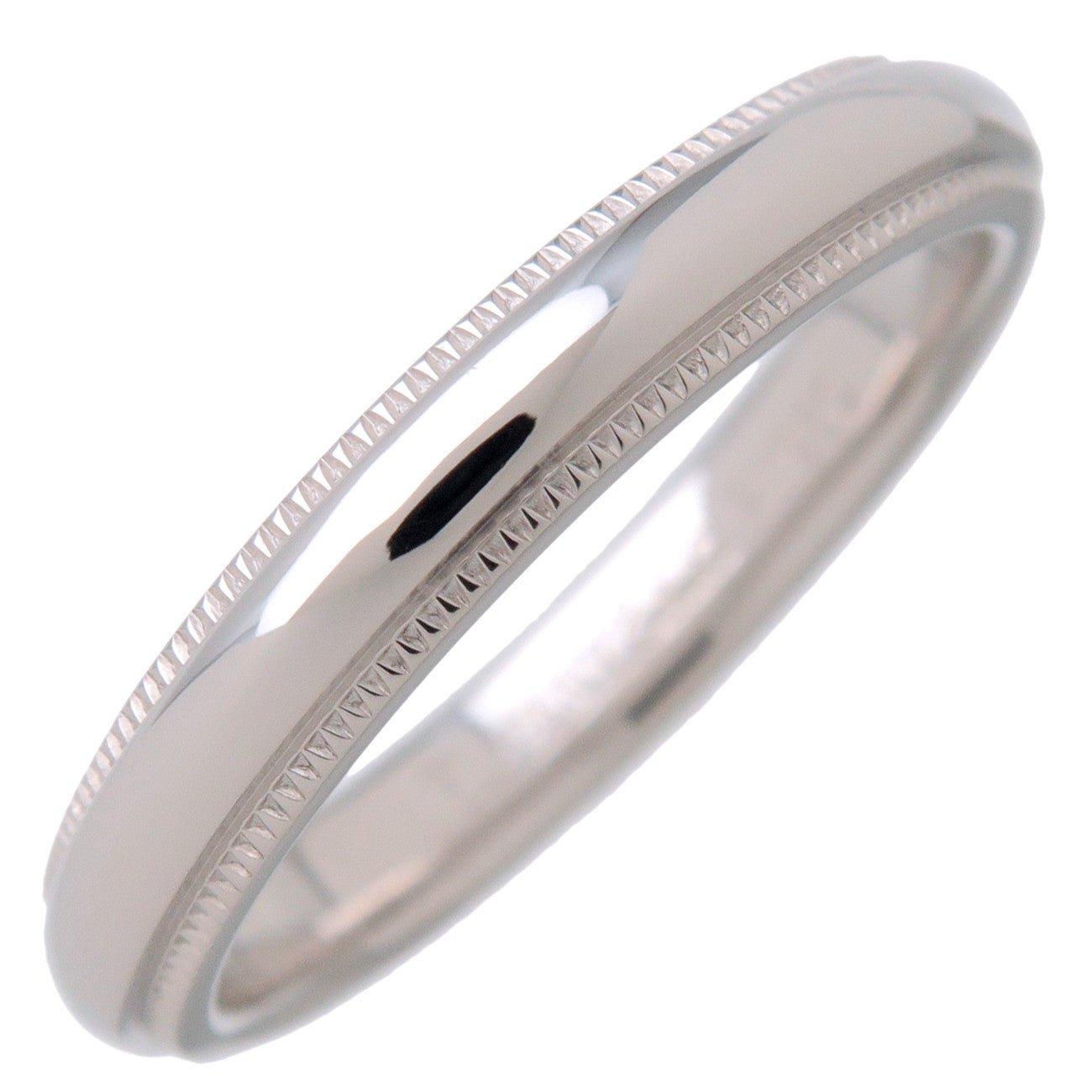 Tiffany&Co.-Milgrain-Band-Ring-PT950-Platinum-#10-US5-5.5-EU50