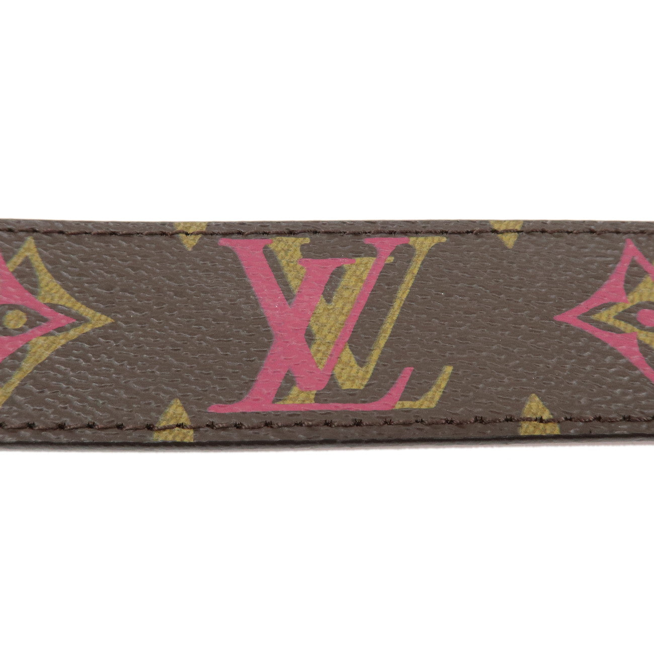 Louis Vuitton Monogram Saint Tulle Initial Rainbow 80/32 M9794 Used