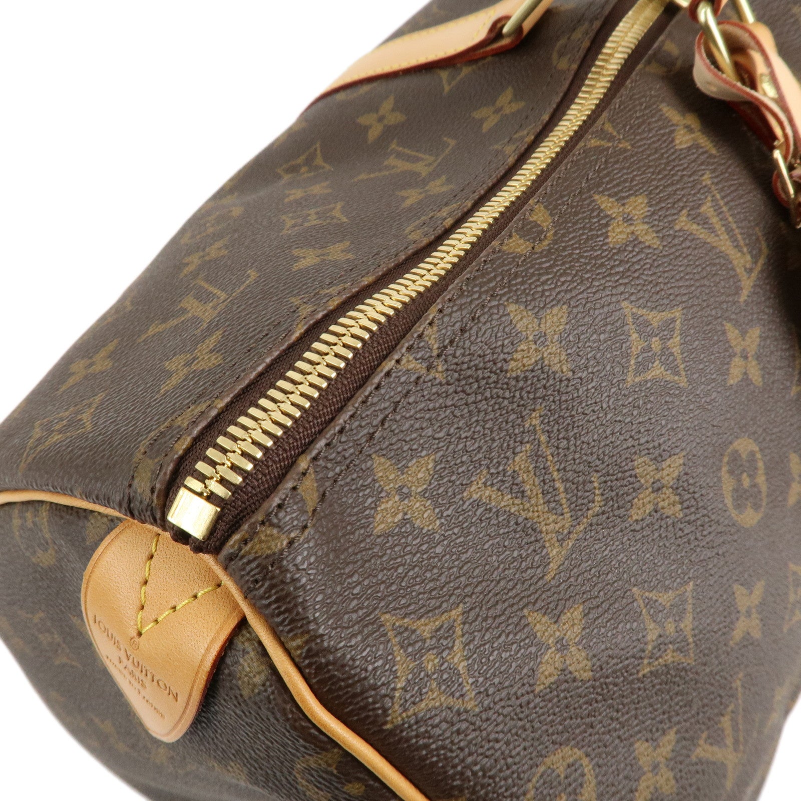 Louis Vuitton Monogram Keep All 50 Boston Bag Brown M41426