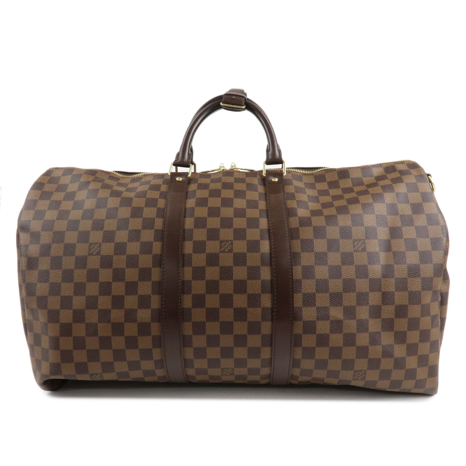 Louis Vuitton Damier Keep All Bandouliere 55 Boston Bag N41414