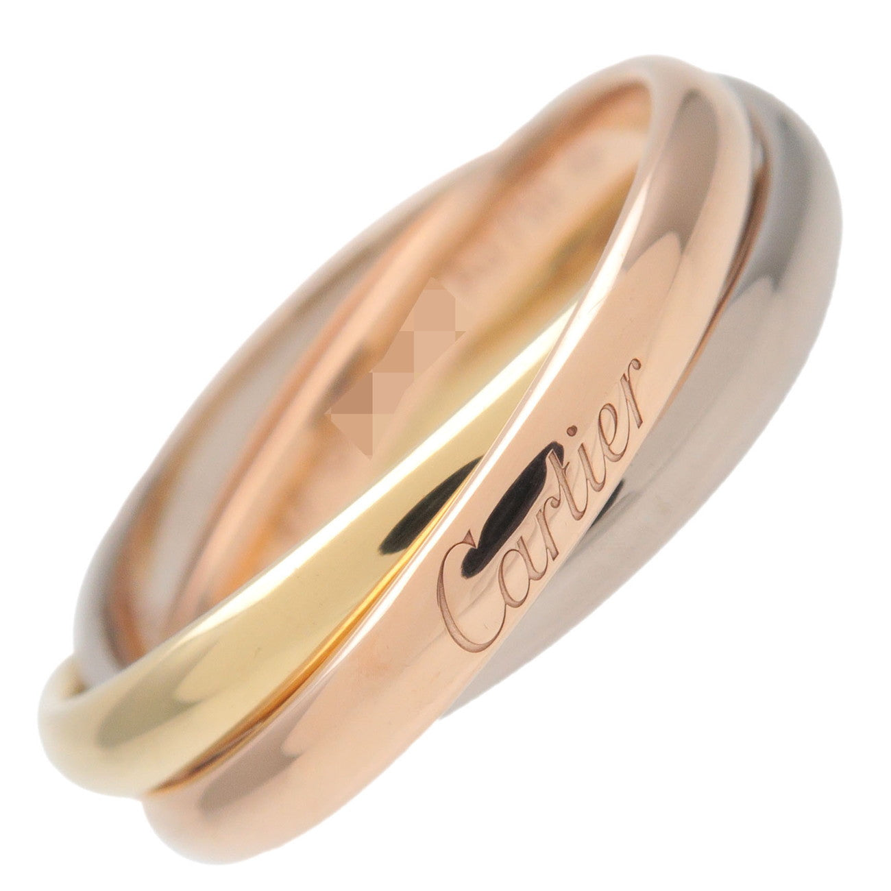 Cartier-Trinity-Ring-SM-K18-750YG/WG/PG-#47-US#4-HK#8.5