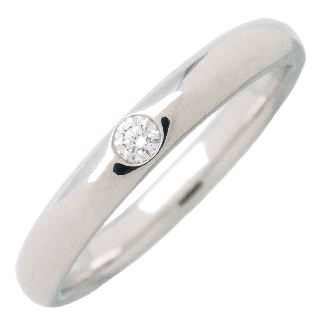 HARRY-WINSTON-Round-Cut-1P-Diamond-Marriage-Ring-Platinum-US6.5