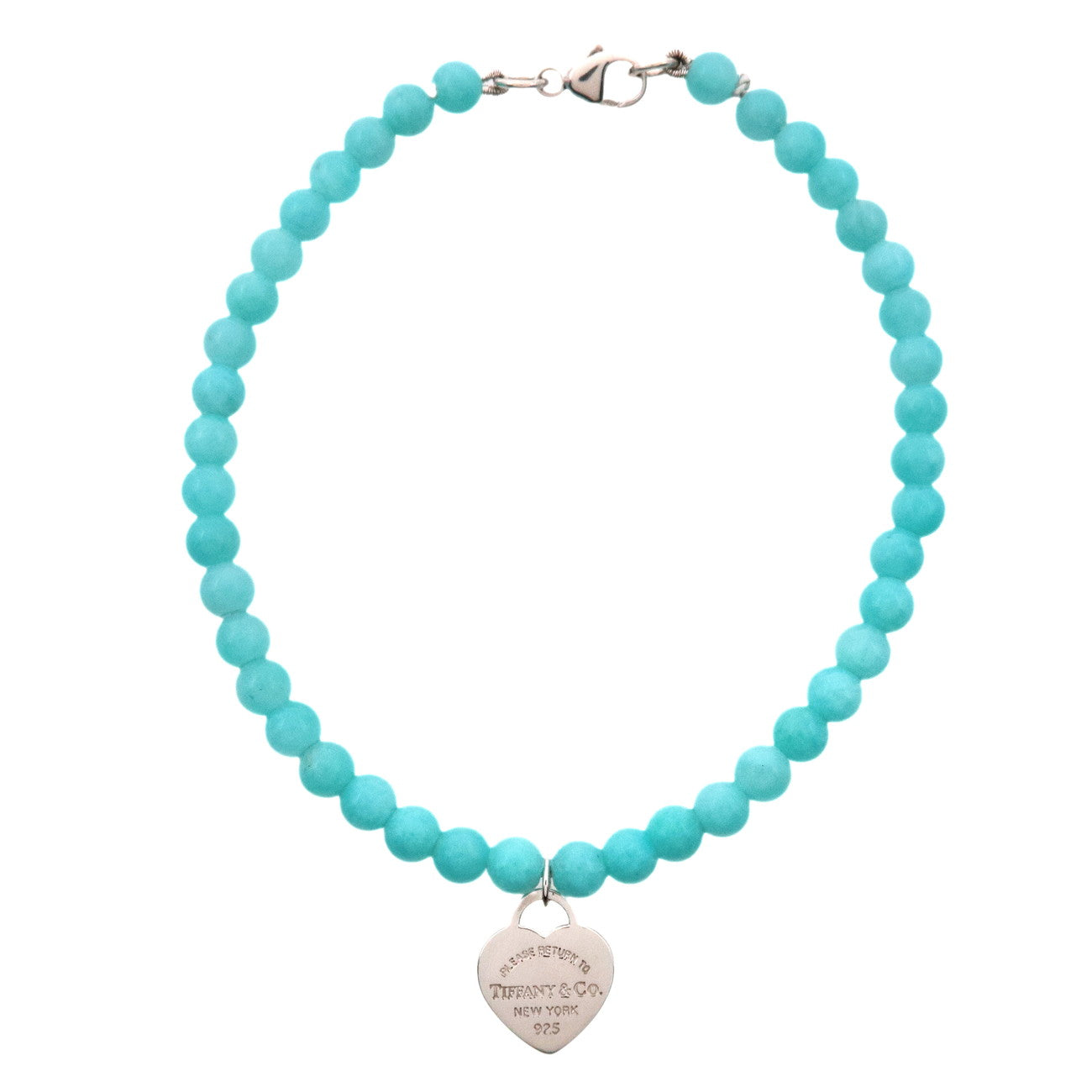 Tiffany&Co.-Return-to-Tiffany-Mini-Heart-Tag-Beads-Bracelet-SV925Used-F/S