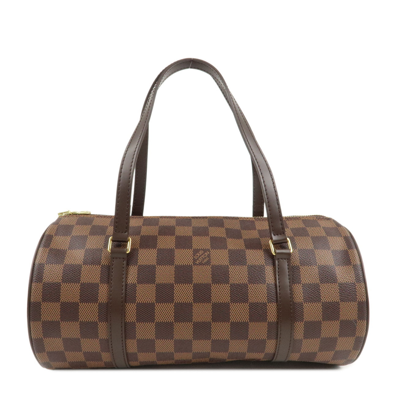 Louis Vuitton Damier Papillon 30 Hand Bag 
Pouch Brown N51303 Used