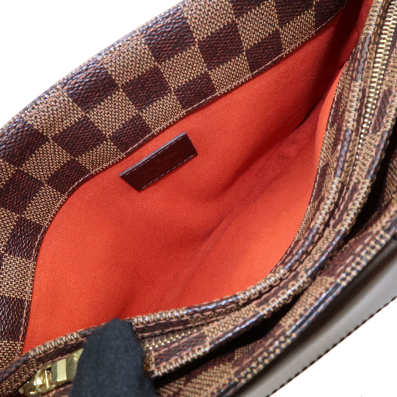 Louis Vuitton Damier Aubagne Shoulder Bag Brown N51129 Used