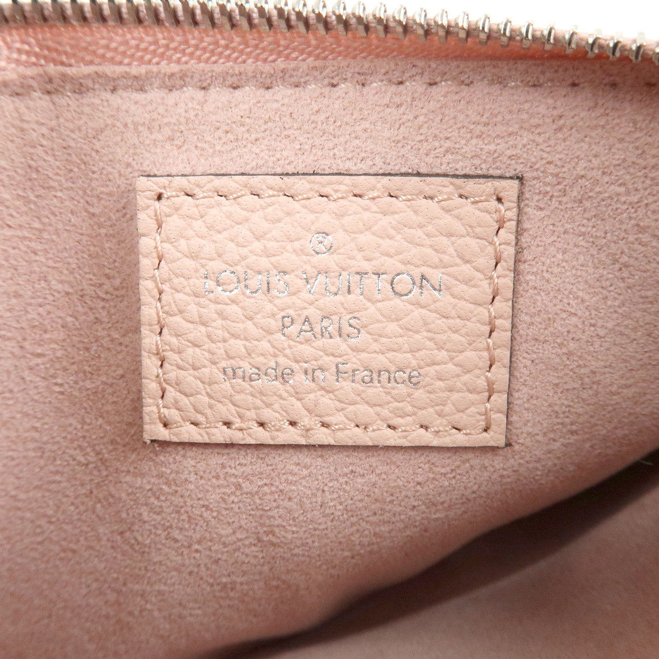 Louis Vuitton Monogram Mahina Pochette Cles Magnolia Pink M69508