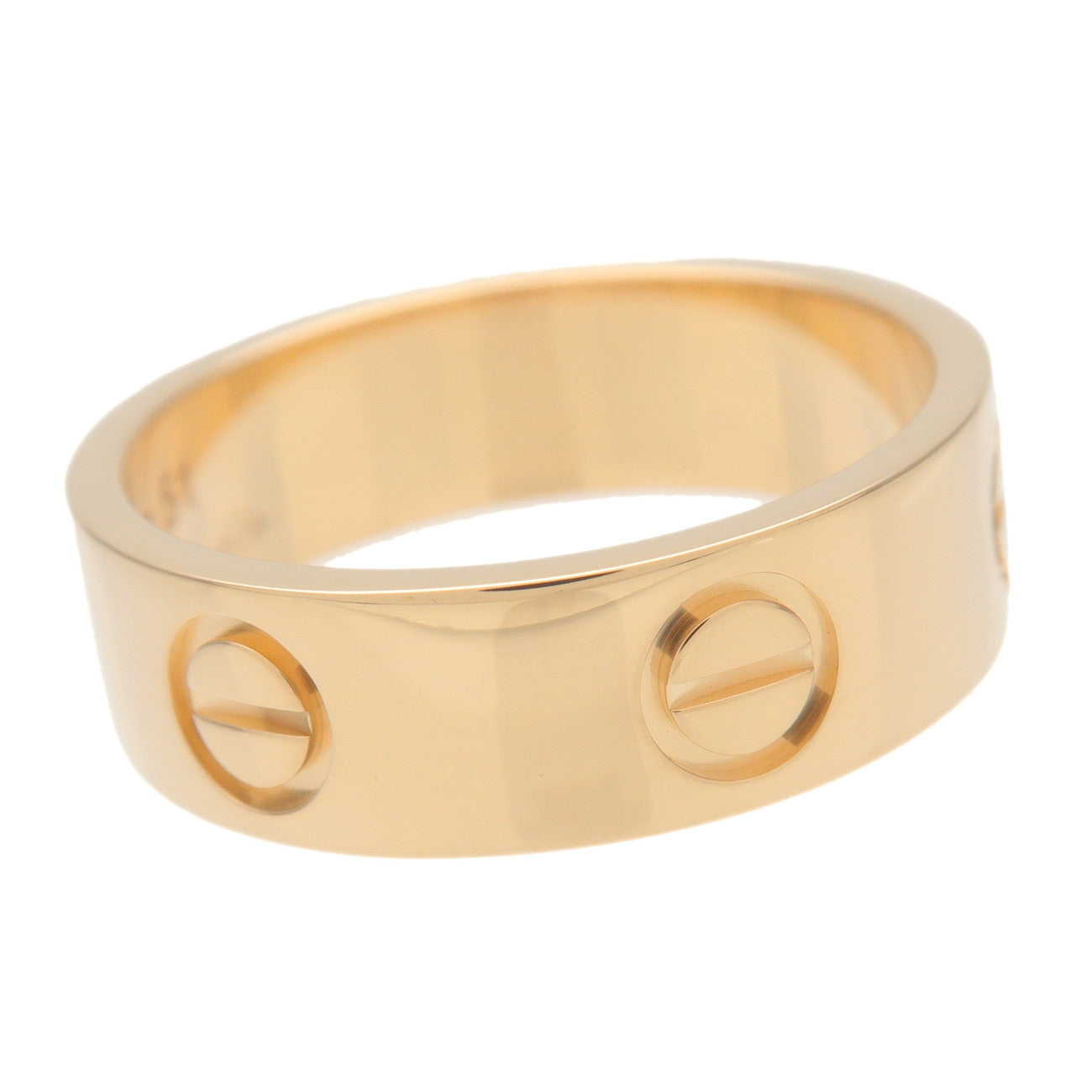 Cartier Love Ring K18 750YG Yellow Gold #51 US5.5-6 EU51 HK12.5