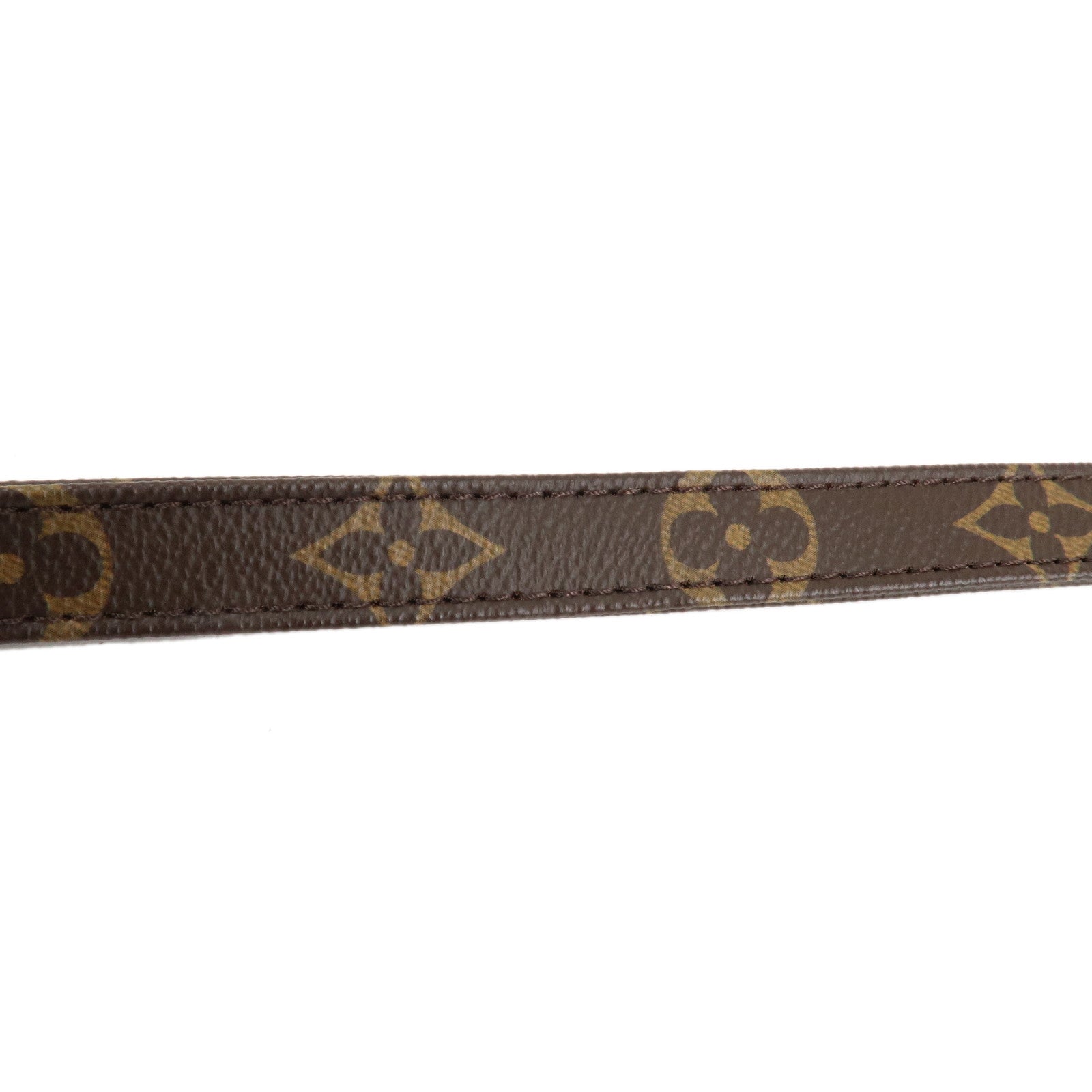 Louis Vuitton Monogram Adjustable Shoulder Strap Brown J52315