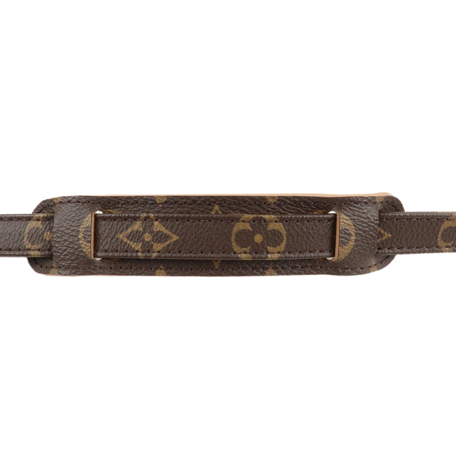 Louis Vuitton Monogram Adjustable Shoulder Strap Brown J52315