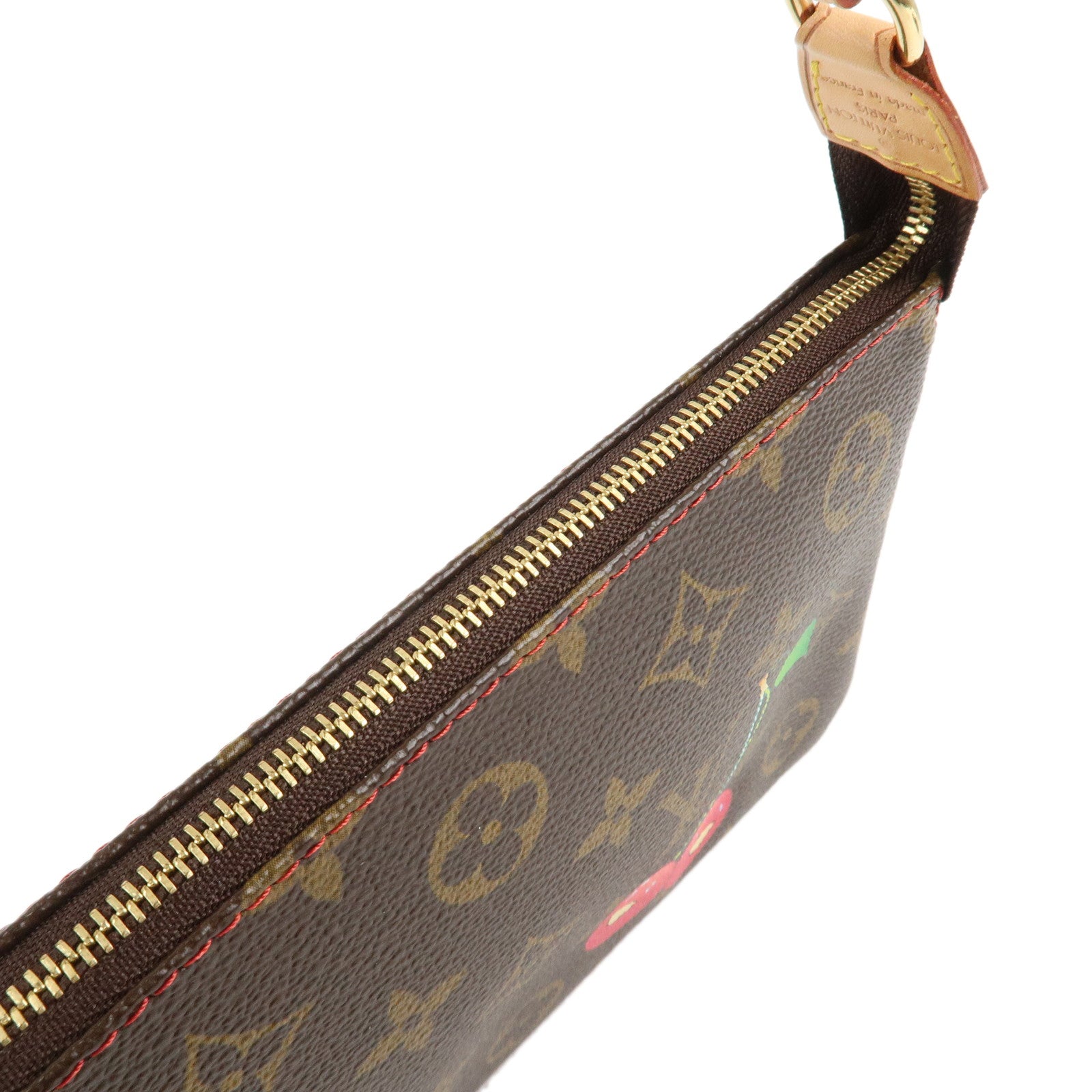 Louis Vuitton Cherry Blossom Pochette Accessoires Pouch M95008 Used