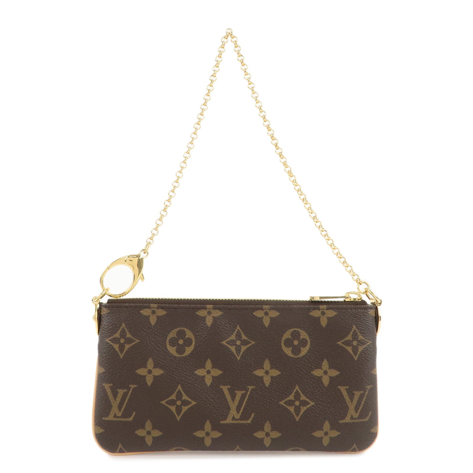 Louis Vuitton Monogram Pochette Milla MM Hand Bag M60094