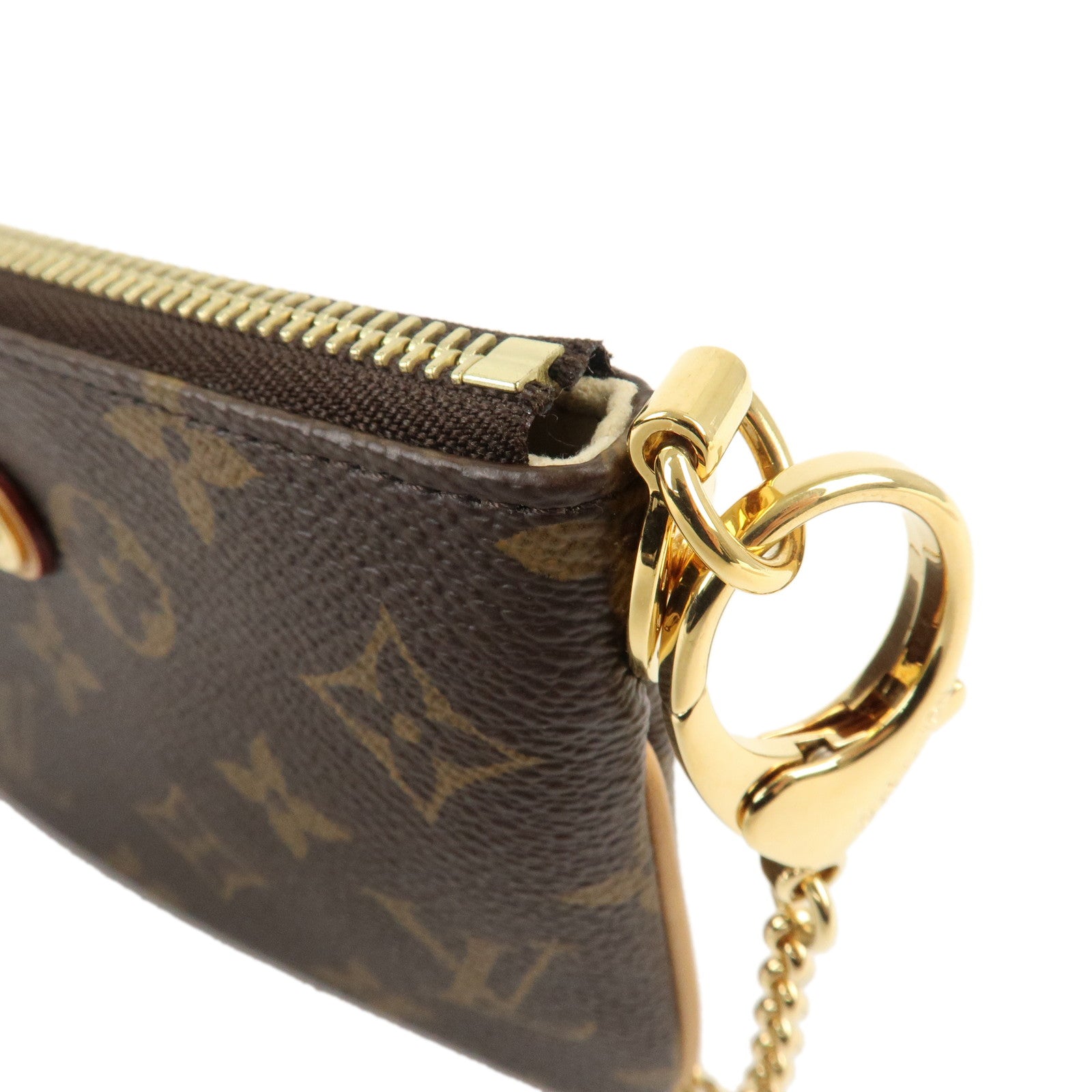 Louis Vuitton Monogram Pochette Milla MM Hand Bag M60094