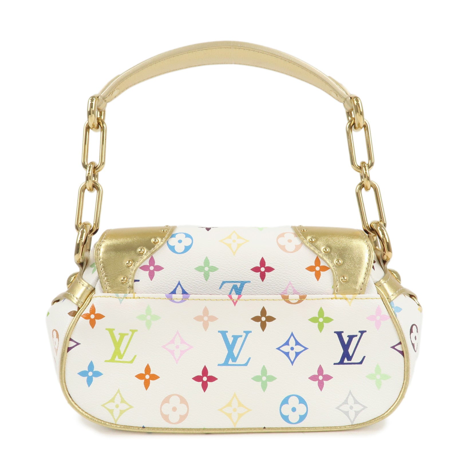 Louis Vuitton Monogram Multicolor Marilyn All Hand Bag M40206 Used