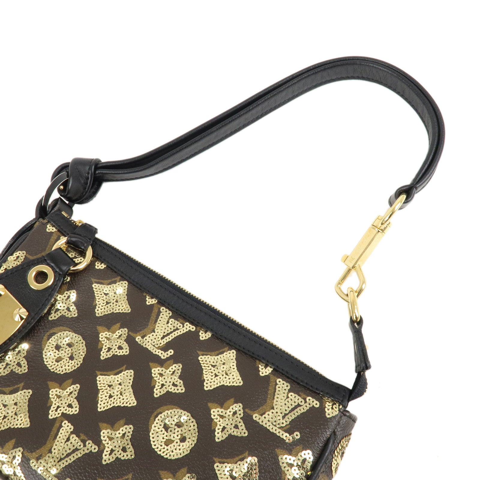 Louis Vuitton Monogram Eclipse Pochette Accessoire Hand Bag M40248 Used