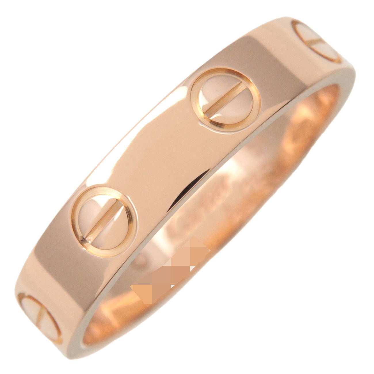 Cartier-Mini-Love-Ring-K18-750PG-Rose-Gold-#51-US5.5-6-EU50.5