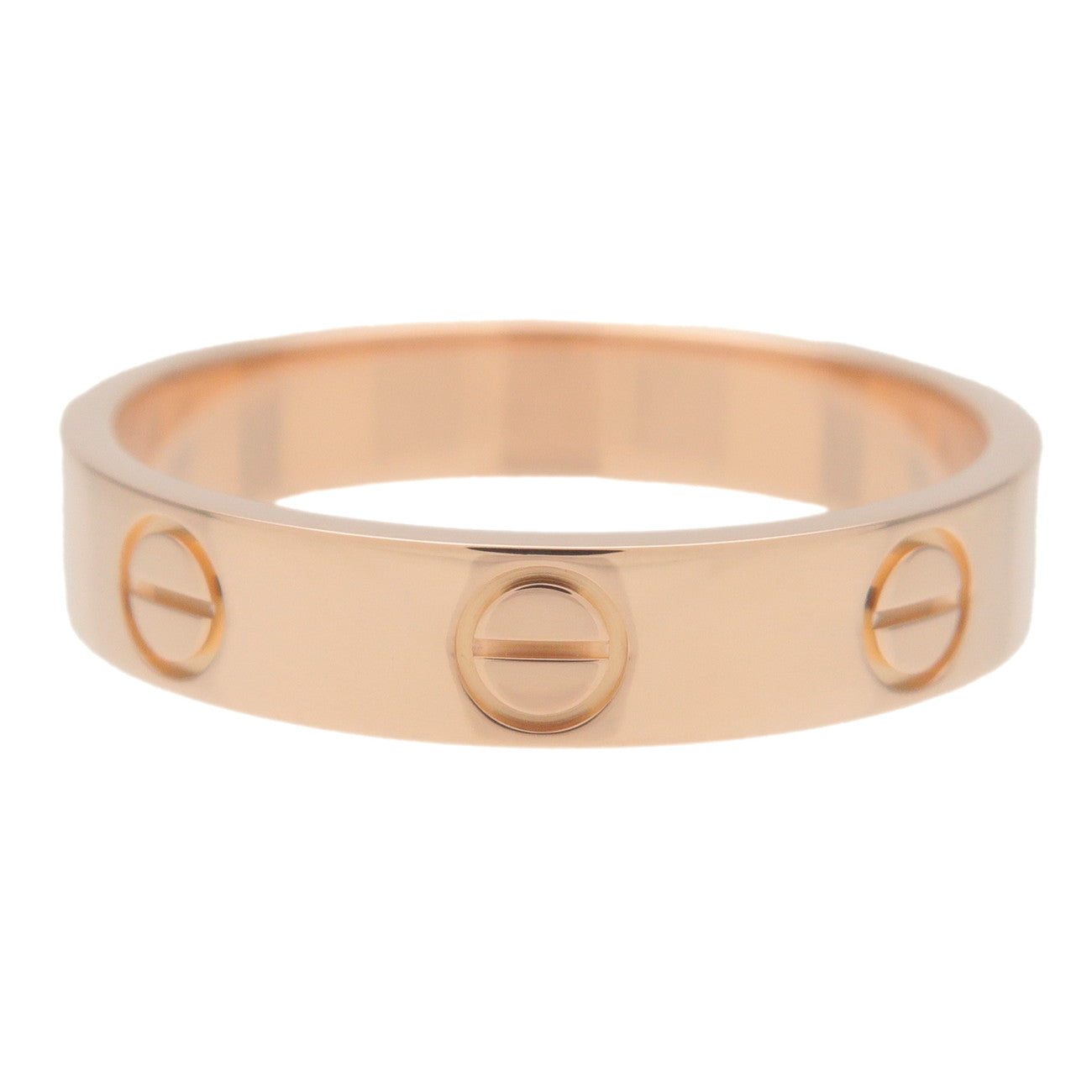 Cartier Mini Love Ring K18 750PG Rose Gold #51 US5.5-6 EU50.5