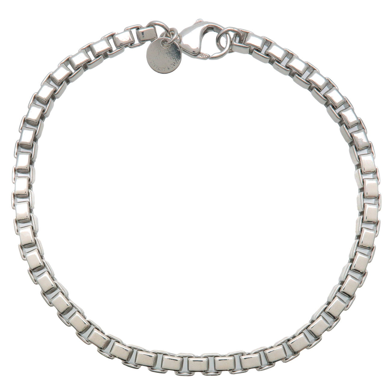 Tiffany&Co. Tiffany Venetian Link Bracelet SV925 Silver