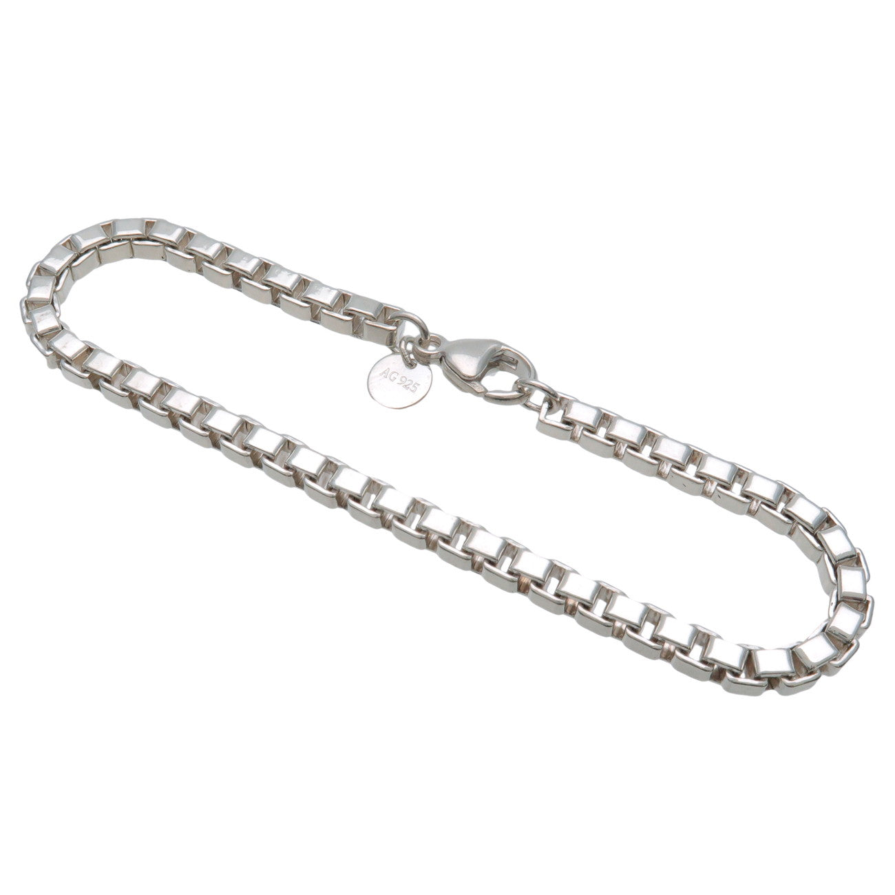 -Tiffany-&-Co.-Tiffany-Venetian-Link-Bracelet-SV925-Silver