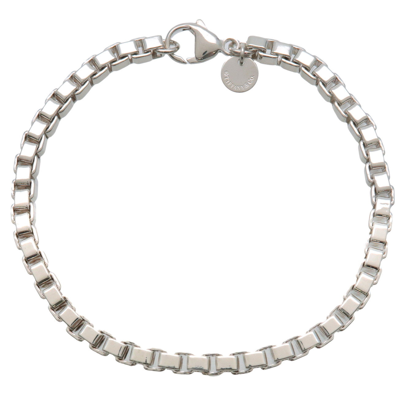 Tiffany&Co. Tiffany Venetian Link Bracelet SV925 Silver