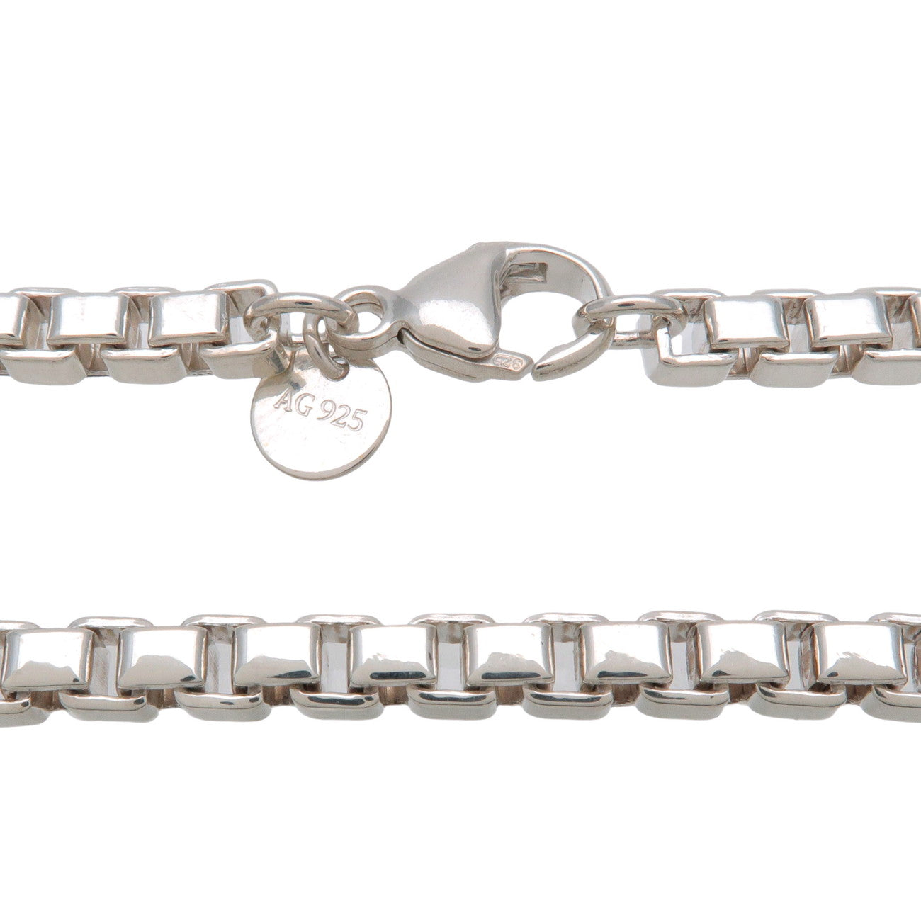 Tiffany&Co. Tiffany Venetian Link Bracelet SV925 Silver