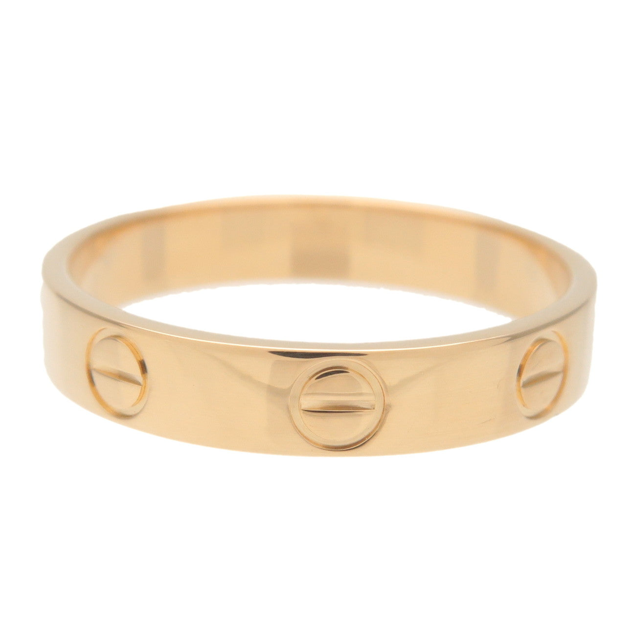 Cartier Mini Love Ring K18YG 750YG Yellow Gold #53 US6.5 EU53