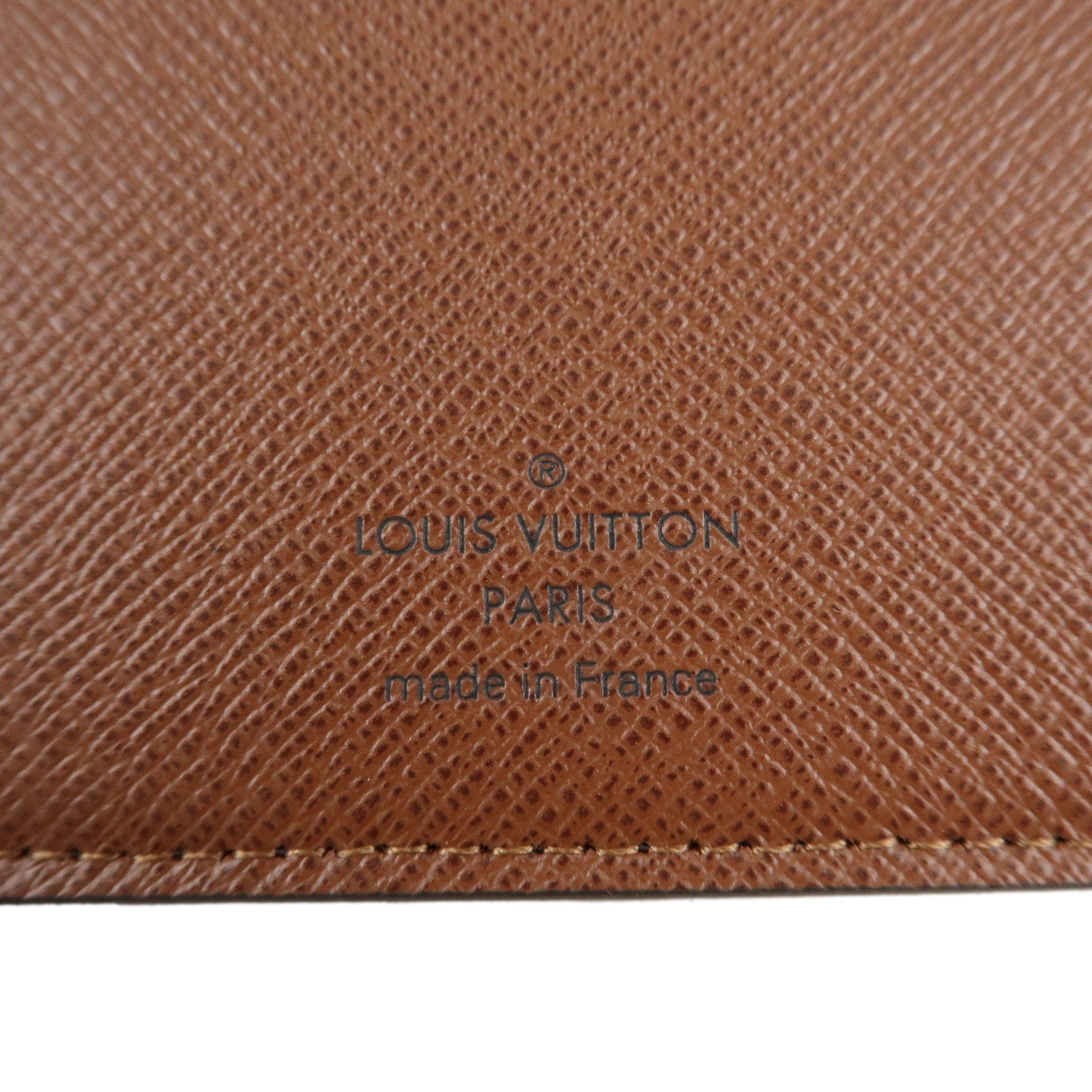 Louis Vuitton Monogram Agenda Bureau Planner Cover R20100 Used