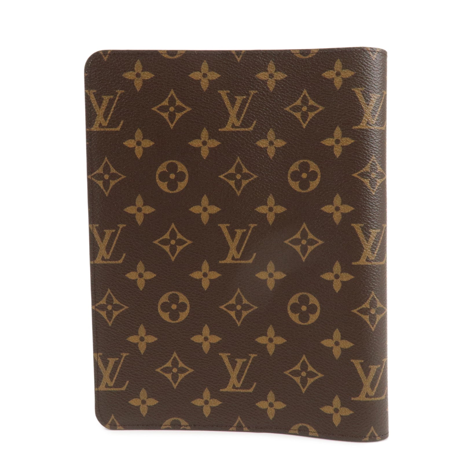 Louis Vuitton Monogram Agenda Bureau Planner Cover R20100 Used