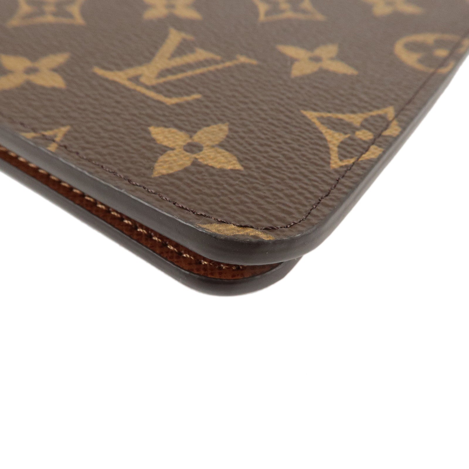 Louis Vuitton Monogram Agenda Bureau Planner Cover R20100 Used