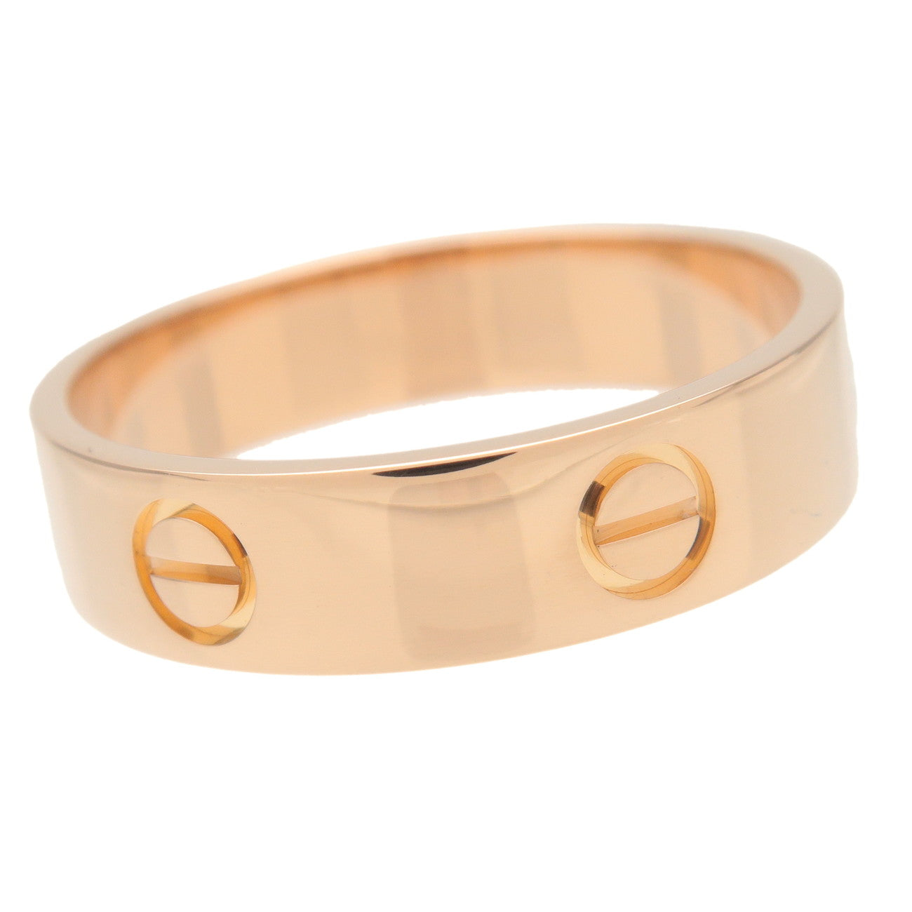 Cartier Love Ring K18 750PG Rose Gold #65 US11-11.5 EU64.5 Ued F/S