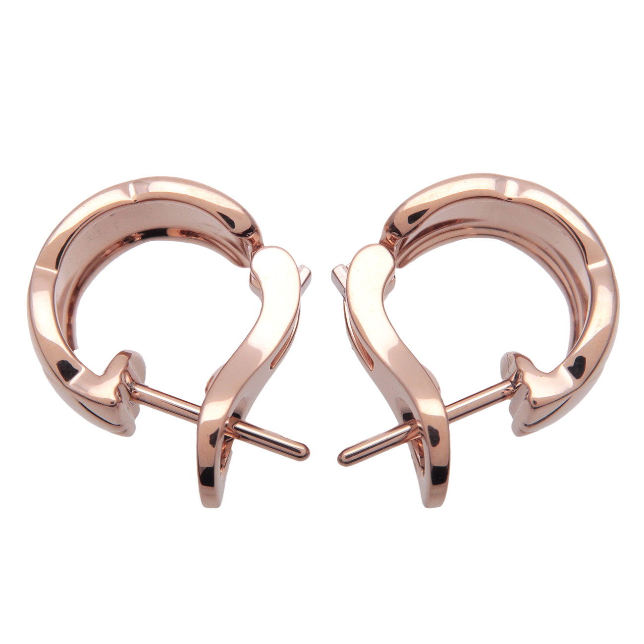 CHANEL COCO Crush Earring K18PG 750PG Rose Gold J11754 Used