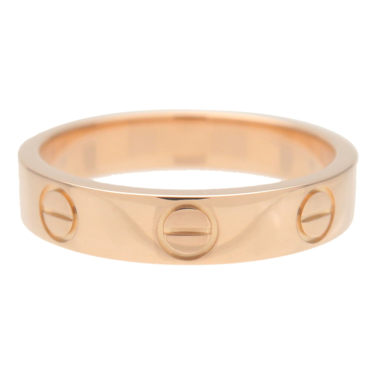 Cartier Cartier Mini Love Ring K18 750PG Rose Gold #49 US5 EU49