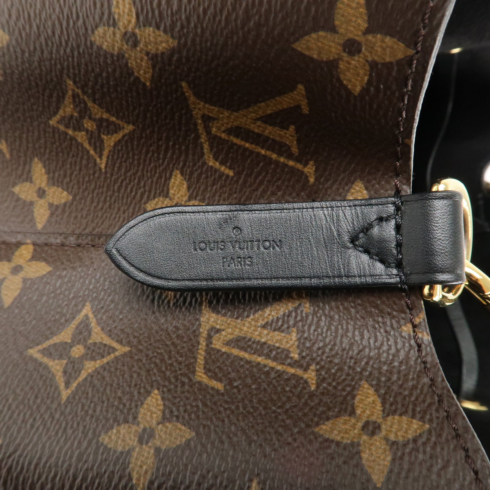 Louis Vuitton Monogram Neo Shoulder Bag Noir Brown M44020