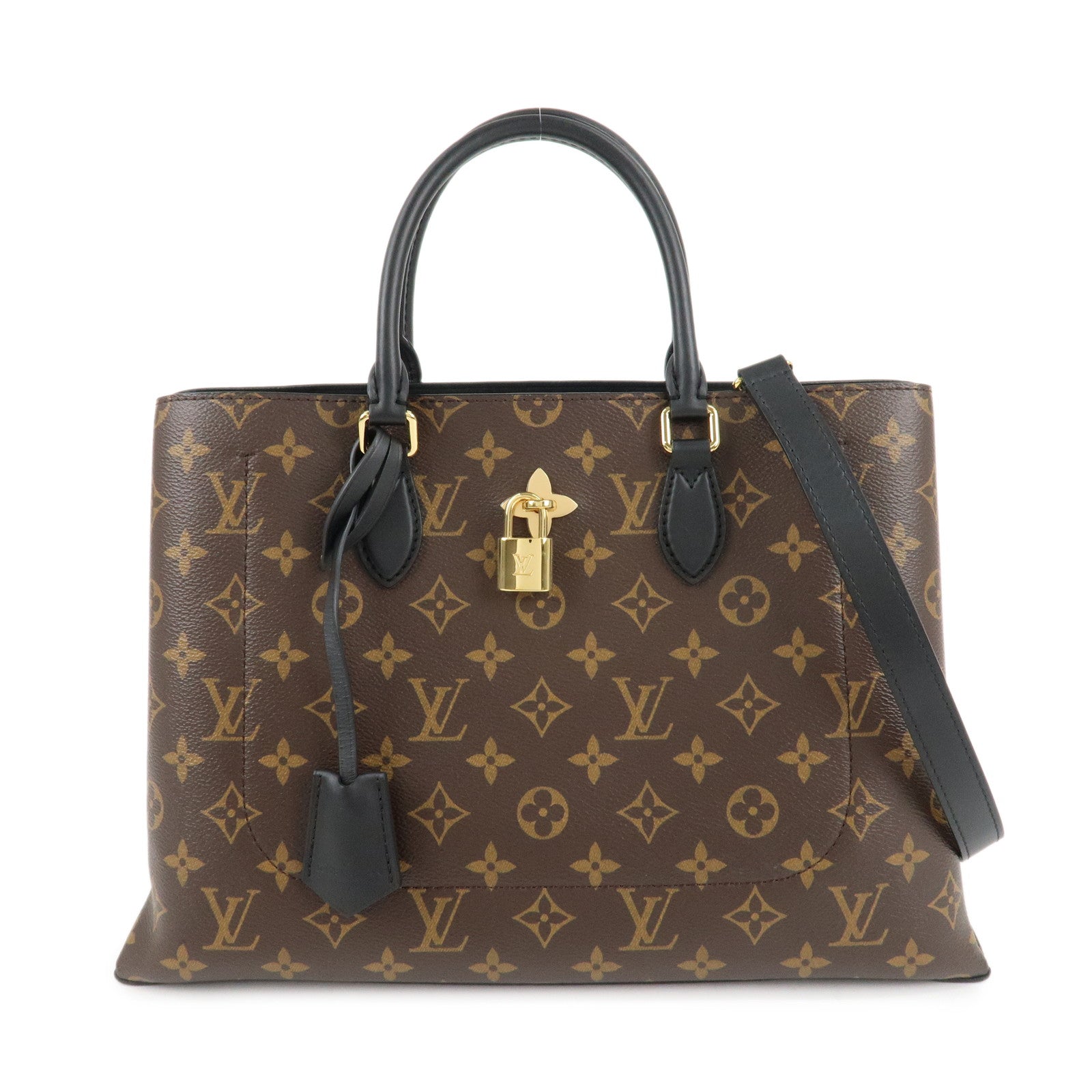 Louis-Vuitton-Monogram-Flower-Tote-Bag-2Way-Bag-Noir-M43550