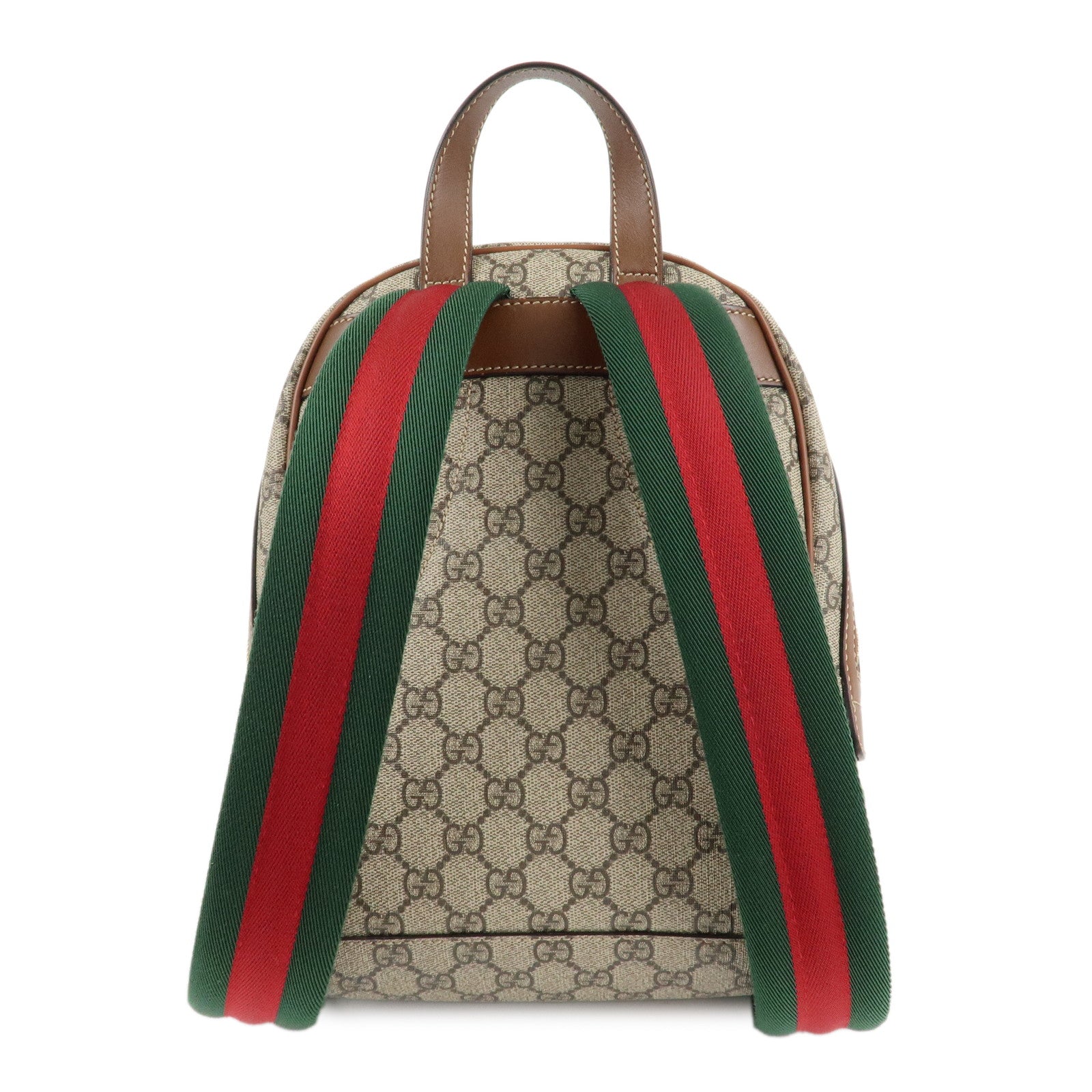 GUCCI Sherry GG Supreme Leather Back Pack Japan Limited 427042 Used