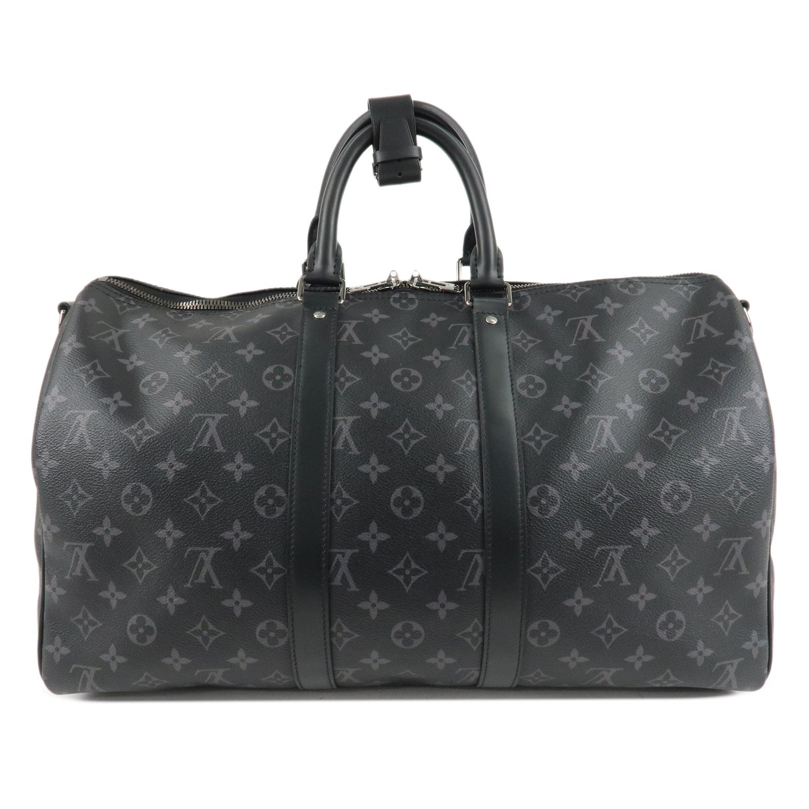 Louis Vuitton Monogram Eclipse Keep All Bandouliere 45 M40569 Used