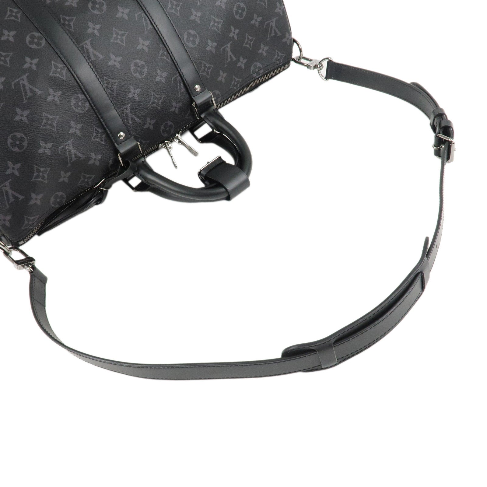 Louis Vuitton Monogram Eclipse Keep All Bandouliere 45 M40569 Used