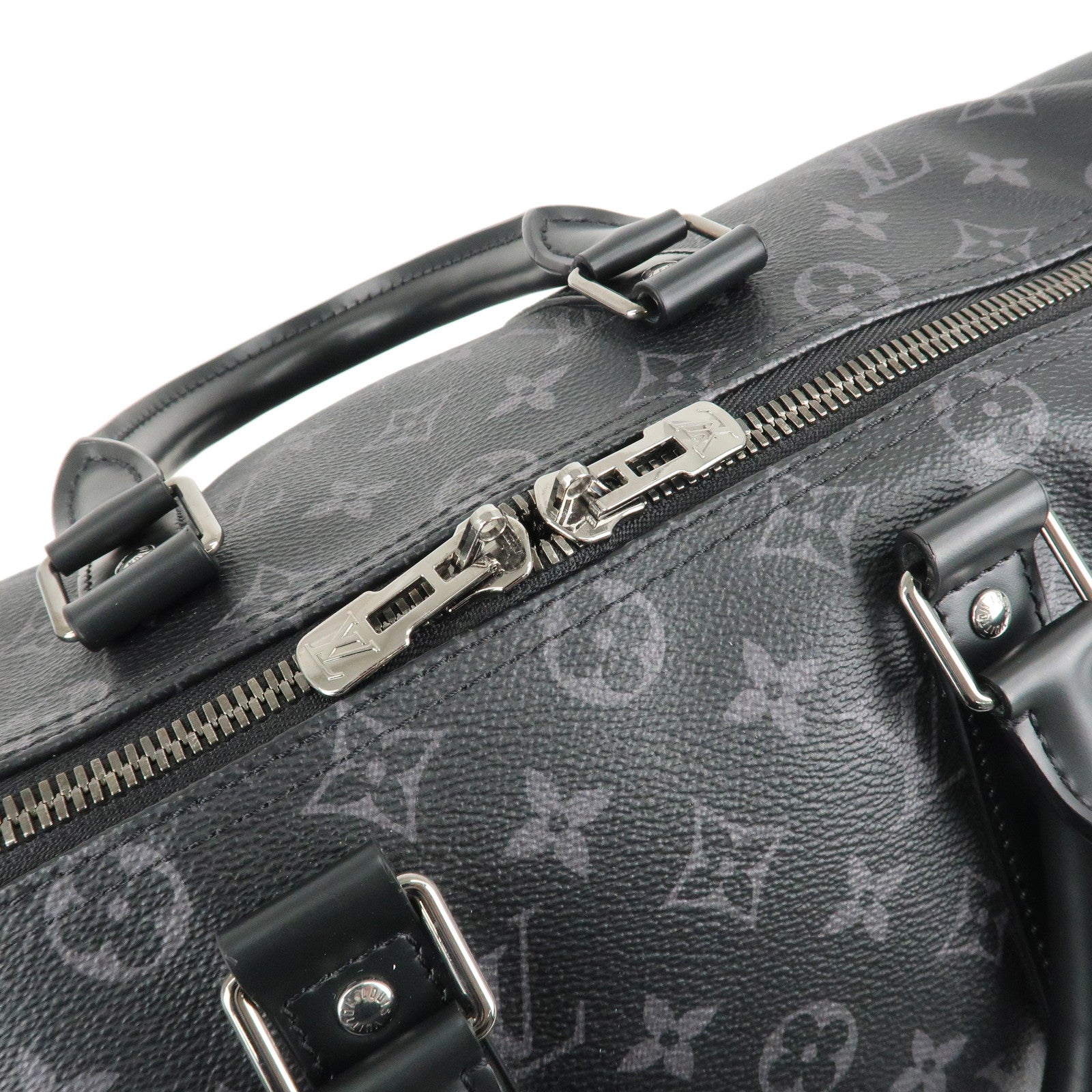 Louis Vuitton Monogram Eclipse Keep All Bandouliere 45 M40569 Used