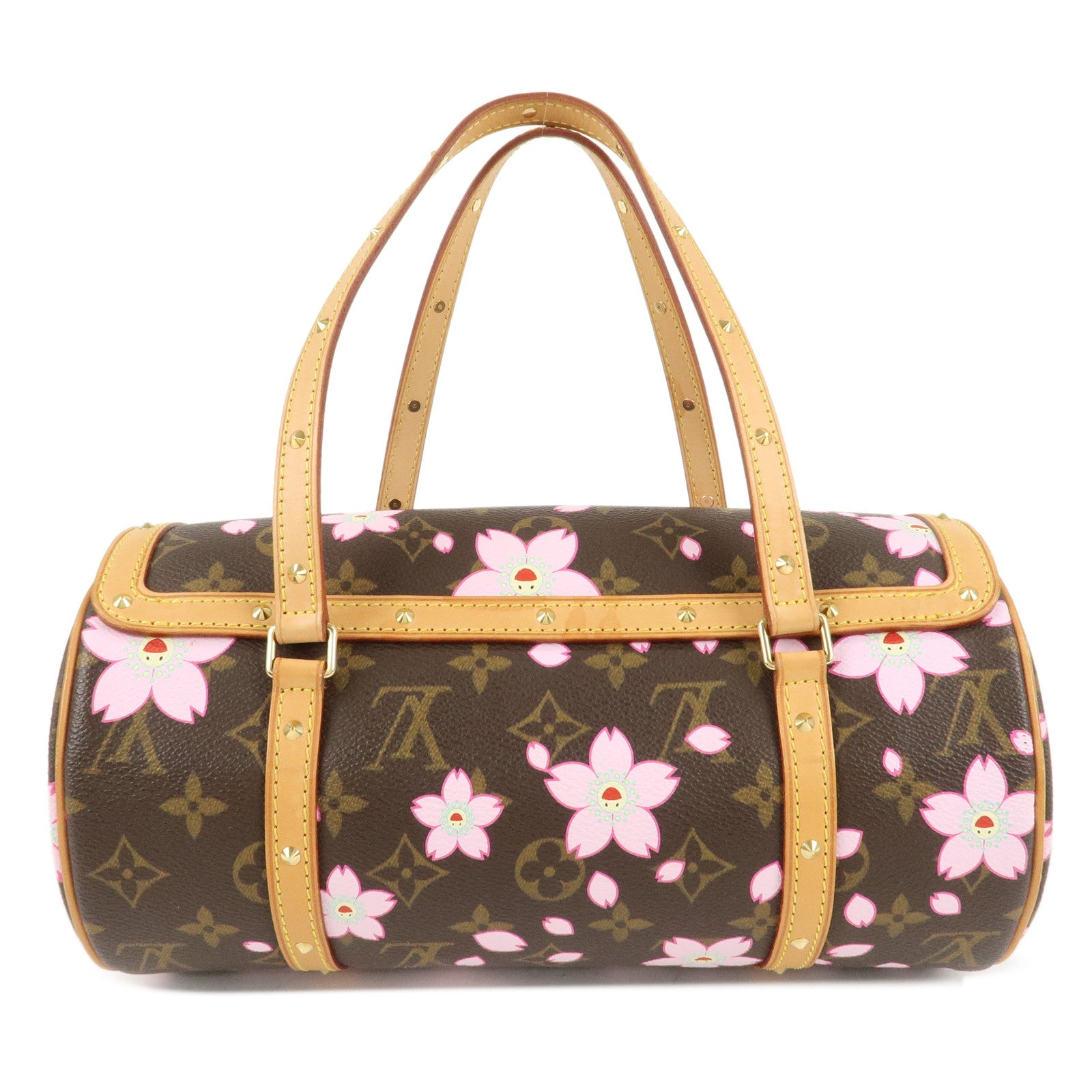 Louis Vuitton Monogram Cherry Blossom Papillon Hand Bag M92009