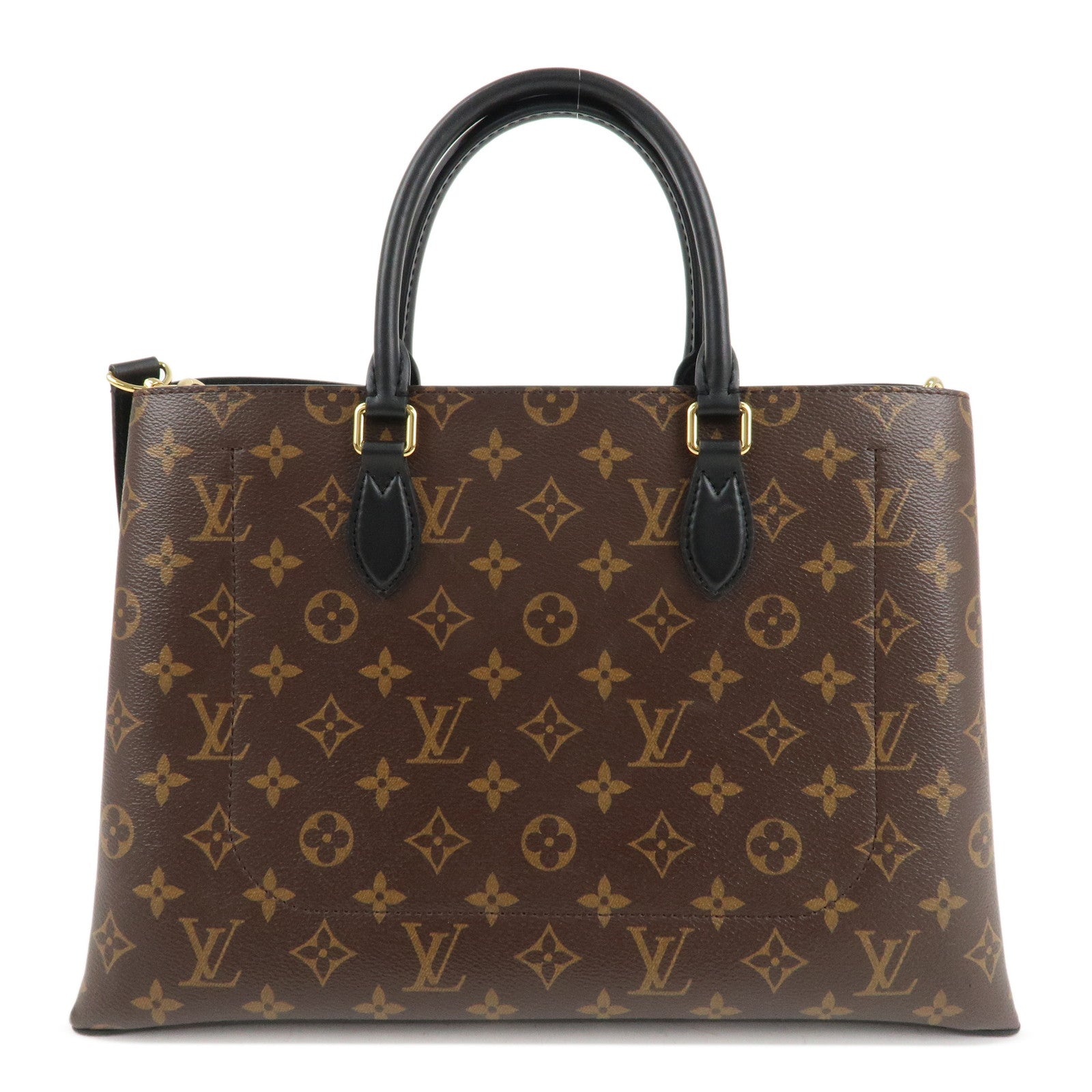 Louis Vuitton Monogram 2Way Bag Flower Tote Shoulder Bag M43550