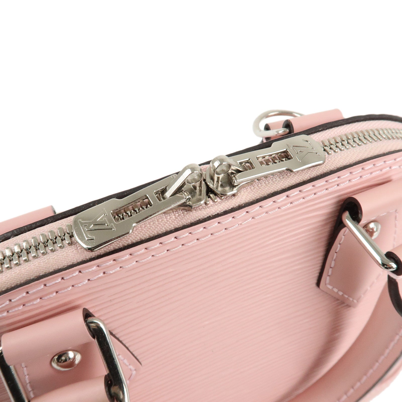 Louis Vuitton Epi Alma BB 2Way Hand Bag Rose Ballerine M41327