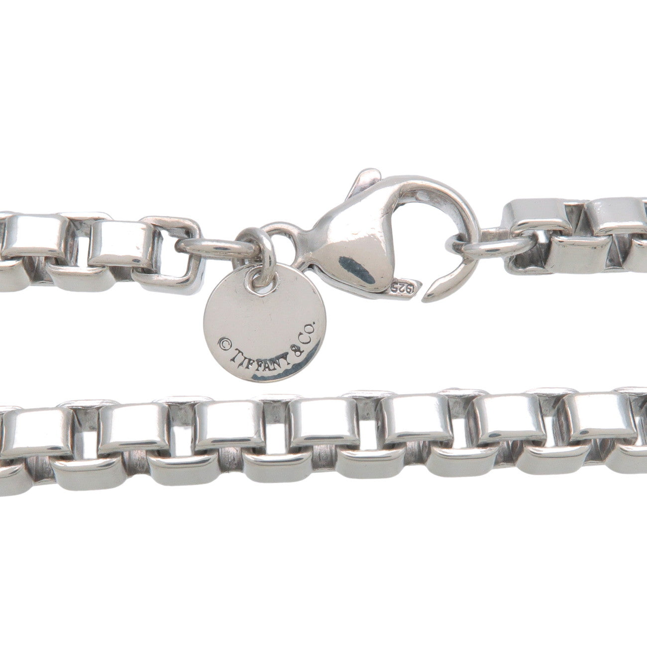 Tiffany&Co. Venetian Link Bracelet SV925 Silver